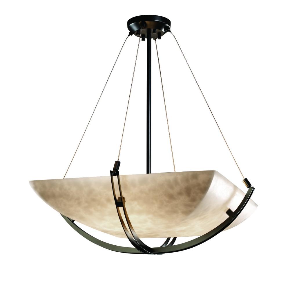 24" Pendant Bowl w/ Crossbar