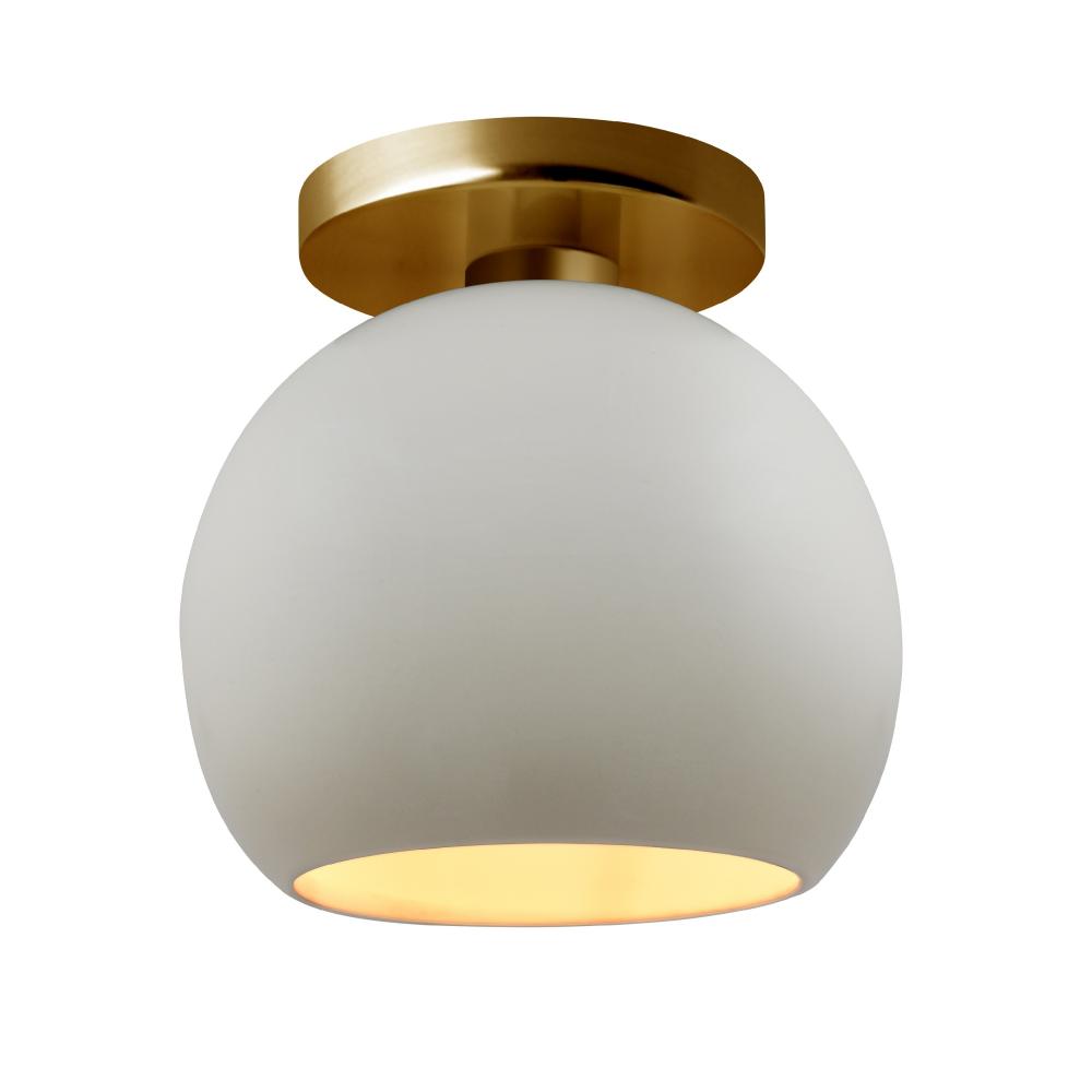 Medium Globe Semi-Flush