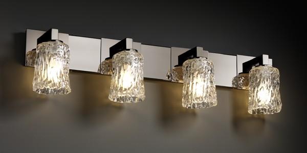 Modular 4-Light LED Bath Bar