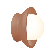 Justice Design Group CER-3035-ADOB - Mini Coupe Wall Sconce