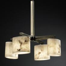 Justice Design Group FAL-8920-15-NCKL - Modular 4-Downlight Chandelier