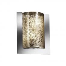 Justice Design Group FSN-5562-DROP-CROM-LED-2000 - Framed Rectangle 3-Sided Wall Sconce (ADA)