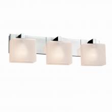 Justice Design Group FSN-8923-55-FRCR-CROM - Modular 3-Light Bath Bar