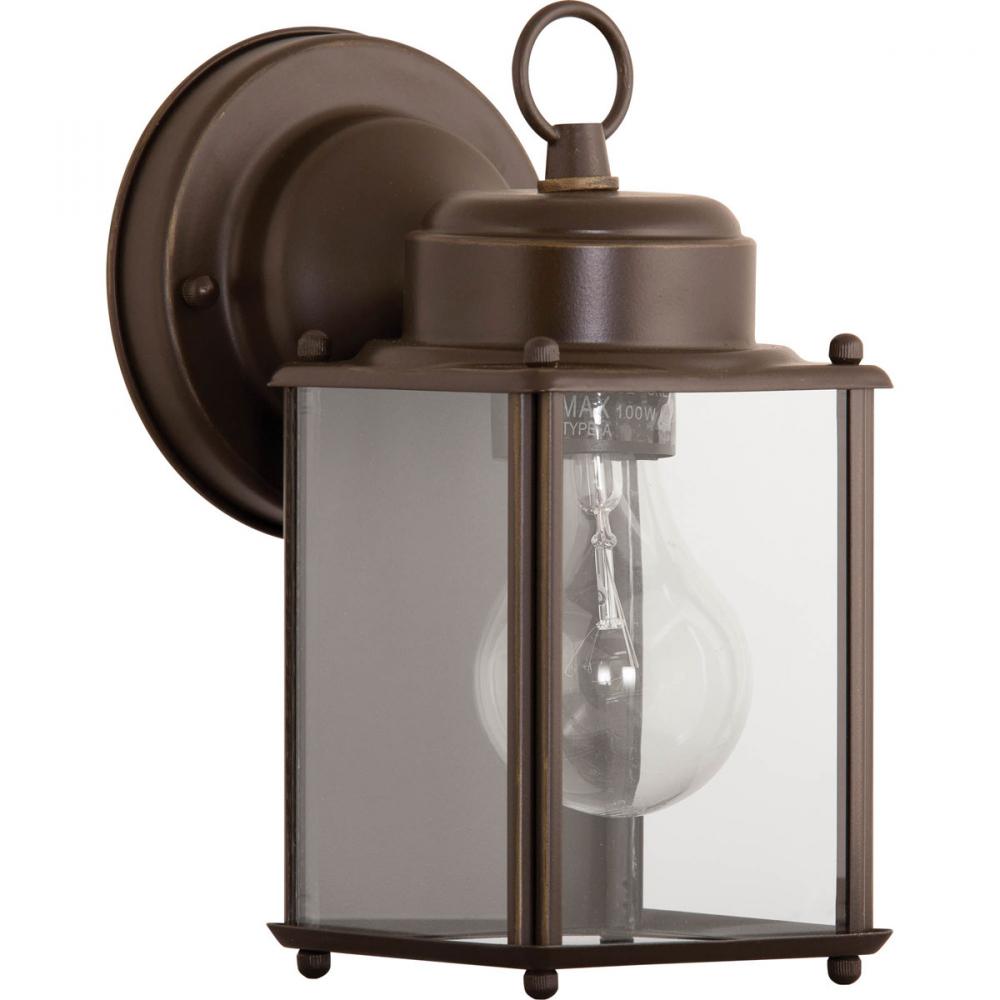 Flat Glass Lantern One-Light Wall Lantern