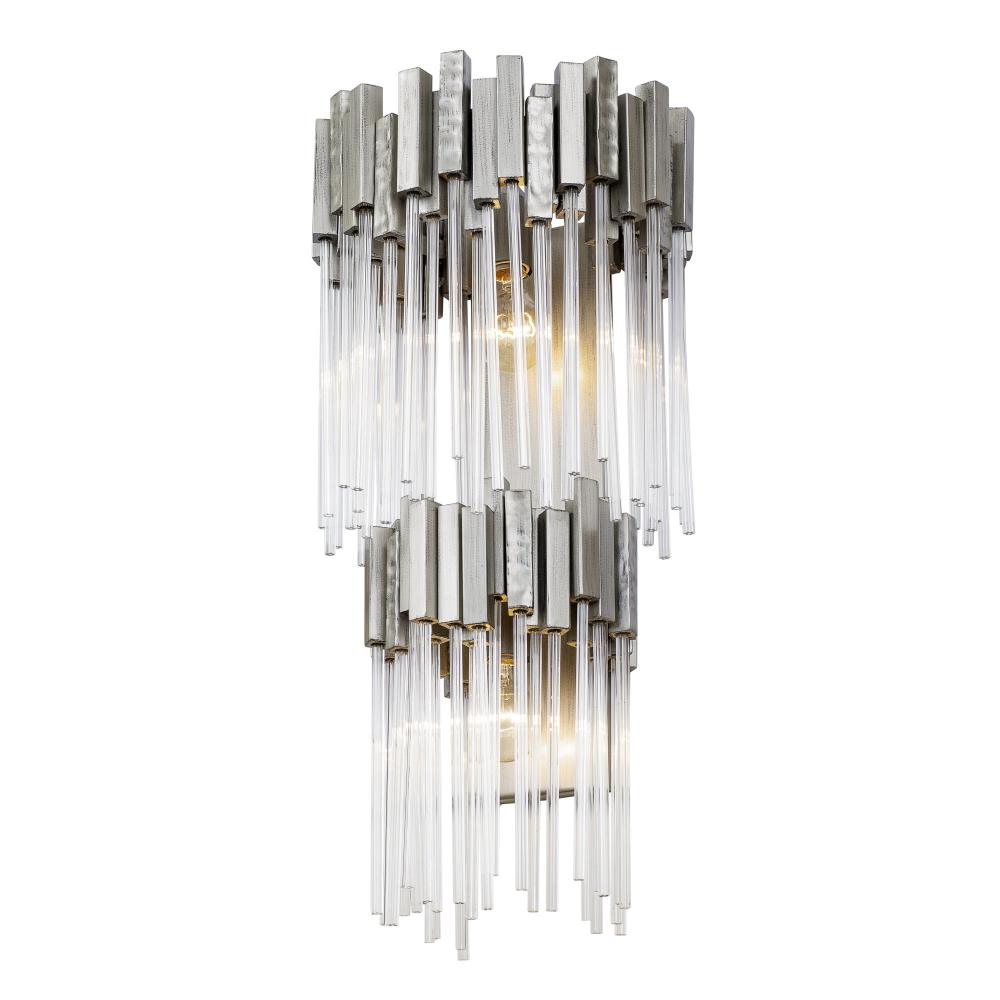 Matrix 2-Lt 2-Tier Sconce - Rainy Night