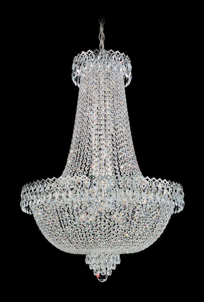 Camelot 22 Light 120V Pendant in Aurelia with Optic Crystal