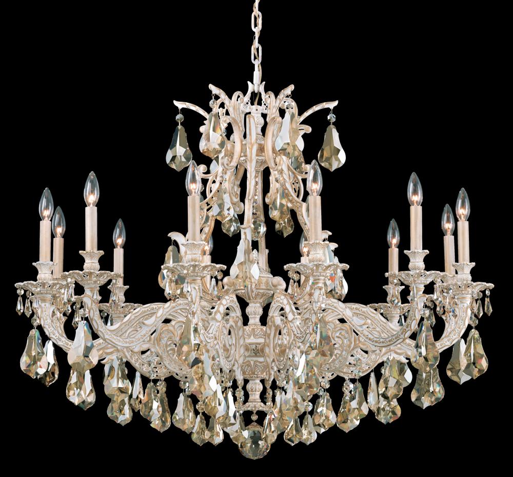 Sophia 12 Light 120V Chandelier in French Gold with Crystals from Swarovski®