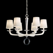 Schonbek 1870 MA1006N-48O - Emilea 6 Light 120V Chandelier in Antique Silver with Optic Crystal