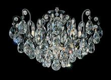 Schonbek 1870 3785-76 - Renaissance 8 Light 120V Semi-Flush Mount in Heirloom Bronze with Heritage Handcut Crystal