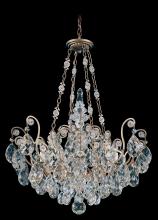 Schonbek 1870 3787-48S - Renaissance 8 Light 120V Pendant in Antique Silver with Crystals from Swarovski®