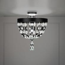 Schonbek 1870 S2817-22O - Bali 16IN LED 3000K/3500K/4000K 120V/277V Semi-Flush Mount in Heirloom Gold with Optic Crystal