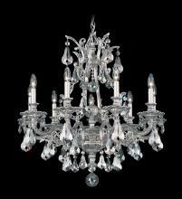 Schonbek 1870 6949-83S - Sophia 9 Light 120V Chandelier in Florentine Bronze with Crystals from Swarovski®