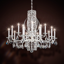 Schonbek 1870 RS8315N-06R - Siena 15 Light 120V Chandelier in White with Radiance Crystal