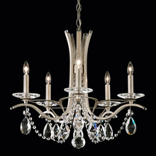 Schonbek 1870 VA8355N-06R - Vesca 5 Light 120V Chandelier in White with Radiance Crystal