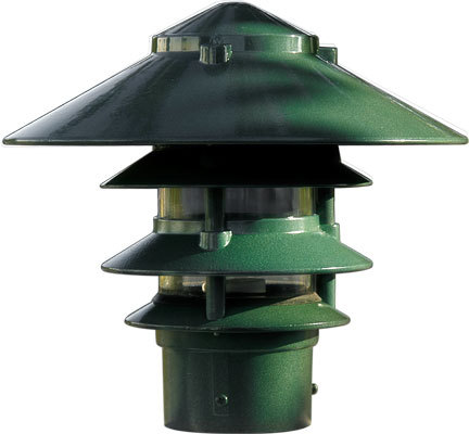 PAGODA FIX 4 TIER 10"TOP 3"BASE INCAND 120V