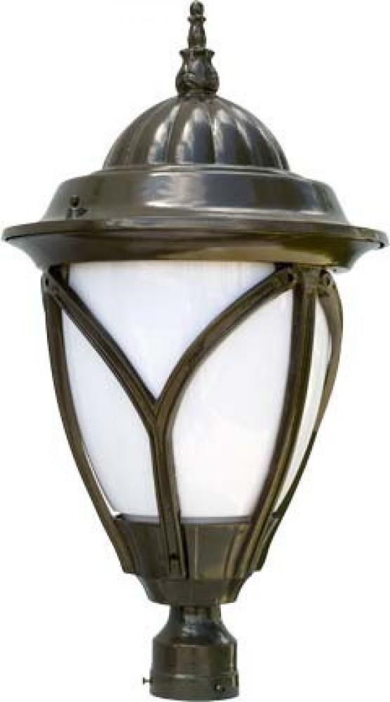 CAST ALUM ACORN POST TOP FIX LED 30W 120V