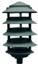 Dabmar D5550-G - PAGODA FIX 5 TIER 6" TOP 1/2" BASE INCAND 120V