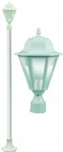 Dabmar GM1302-W - DANIELLA POST LIGHT FIX W/ CLEAR GLASS 26W DL-S26-GU24