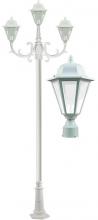 Dabmar GM1303-W-FROST - DANIELLA POST 3 LIGHT FIX W/FRST GLS 3 X INC 120V
