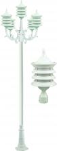 Dabmar GM1808-W - STEPHANIE POST FIVE LIGHT FIX 5X13W DL-S13-GU24 120V