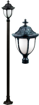 Dabmar GM5501-LED16-VG - SHOWCASE POST LIGHT FIX LED 16W 120V