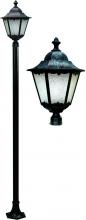 Dabmar GM8131-VG - CAST ALUM LANTERN POST FIXTURE 13 WATT DL-S13-GU24 120