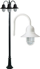 Dabmar GM9913-LED16-W - MARQUEE POST THREE LIGHT FIX LED 16W 120V
