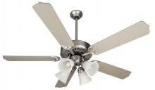 Craftmade CDU203BN-CFL - Four Light Bn - Brushed Nickel Alabaster Glass Fan Motor Without Blades