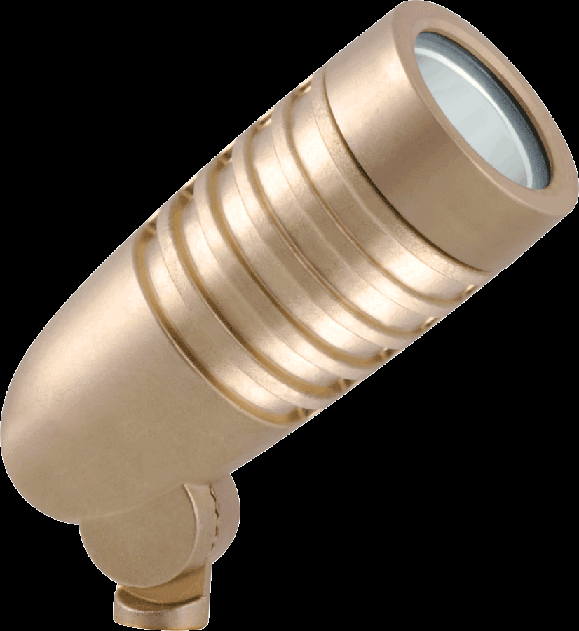 LANDSCAPE 208 LUMENS LFLOOD 5W WARM LED LANDSCAPE FLOOD BRASS