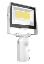 RAB Lighting X17FA80SFW - FLOODLIGHTS X17 80W FIELD ADJUSTABLE CCT 5000/4000/3000K SLIPFITTER WHITE