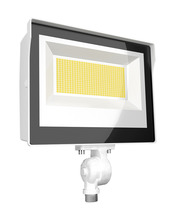 RAB Lighting X17FA80W - FLOODLIGHTS X17 80W FIELD ADJUSTABLE CCT 5000/4000/3000K KNUCKLE MOUNT WHITE