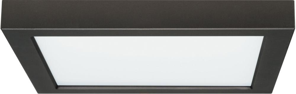 Blink - 18.5W- 9". Surface Mount LED - 3000K- Square Shape - Black Finish - 120V