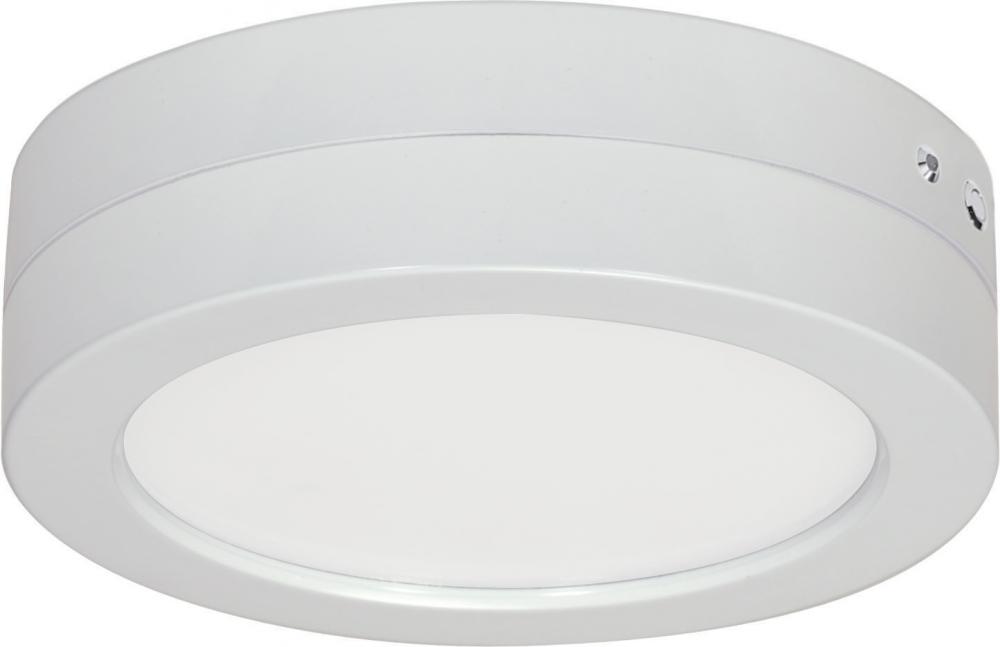 Blink - Battery Backup Module For Flush Mount LED Fixture - 7" Round - White Finish