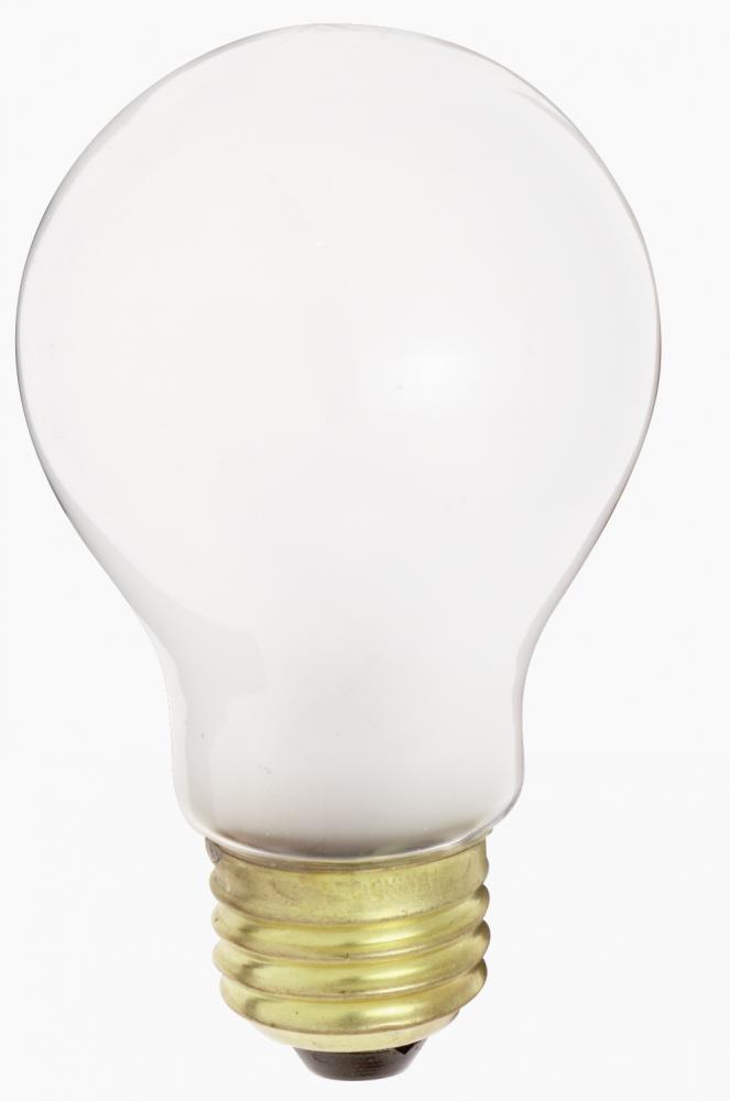 100 Watt A19 Incandescent; White; 1000 Average rated hours; 1178 Lumens; Medium base; 230 Volt