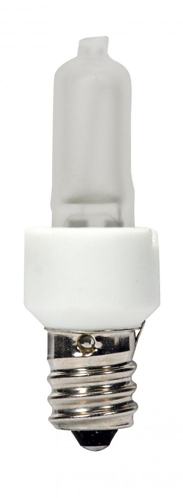 40 Watt; Halogen / Excel; T3; Frosted; 3000 Average rated hours; 560 Lumens; Candelabra base; 120