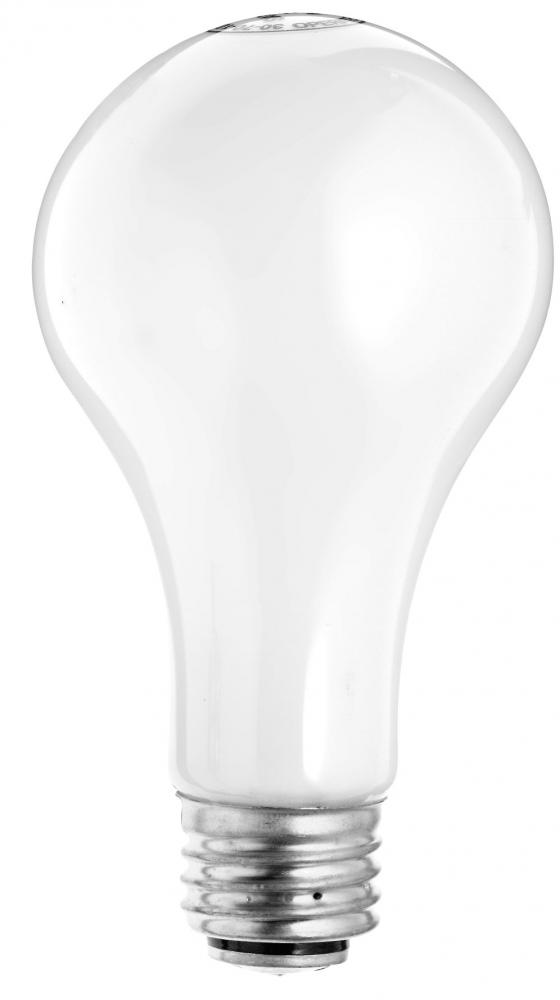 50/100/150 Watt; Halogen; A21; 4000 Average rated hours; Medium base; 120 Volt