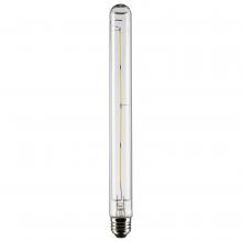 Satco Products Inc. S21358 - 8 Watt T9 LED; Clear; Medium base; 90 CRI; 2700K; 120 Volt