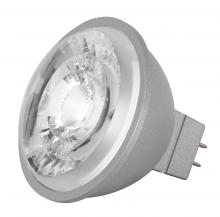 Satco Products Inc. S8639 - 8W; LED MR16; 5000K; 15 deg. beam spread; GU5.3 base; 12 Volt AC/DC