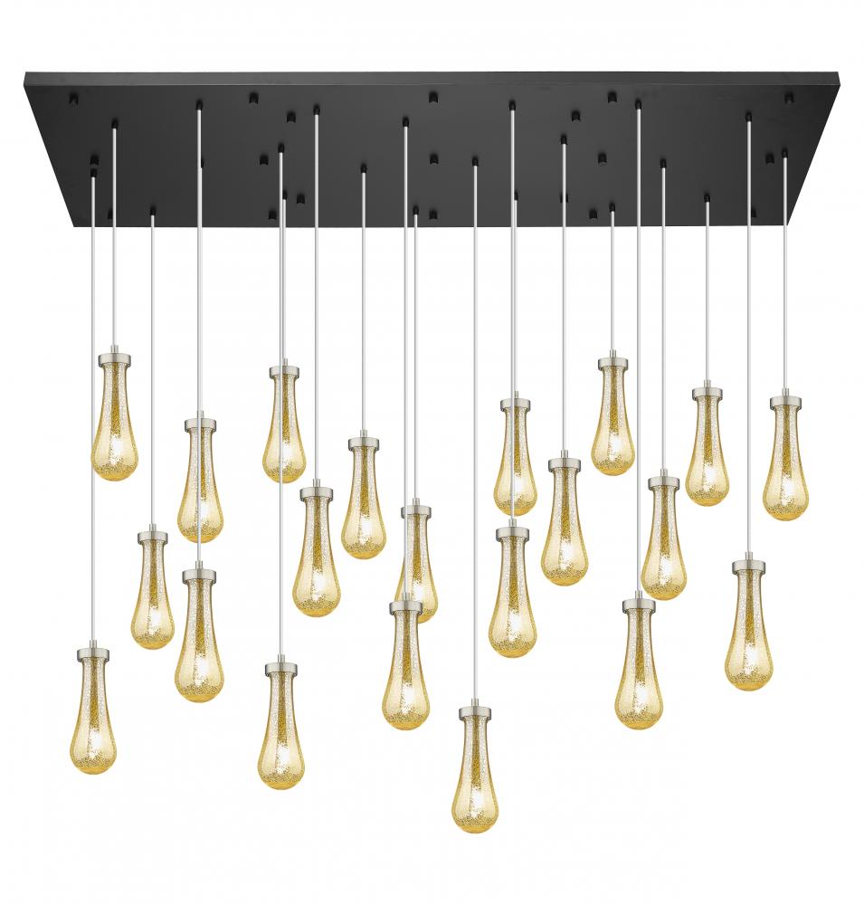 Owego - 21 Light - 71 inch - Brushed Satin Nickel - Multi Pendant