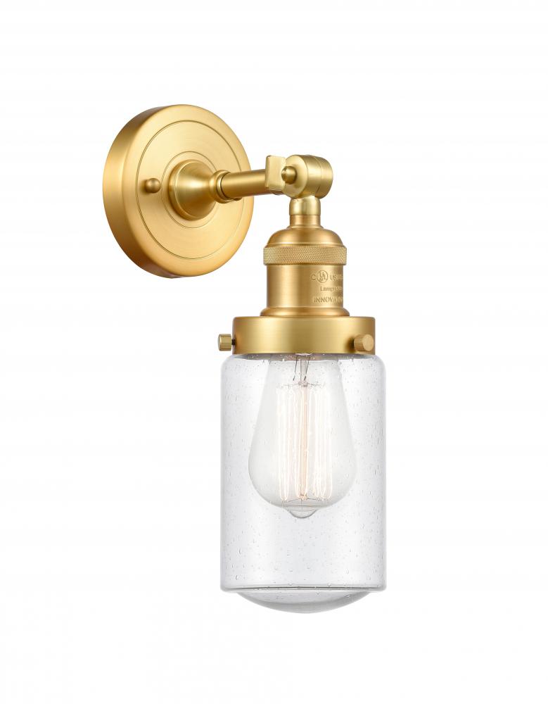 Dover - 1 Light - 5 inch - Satin Gold - Sconce