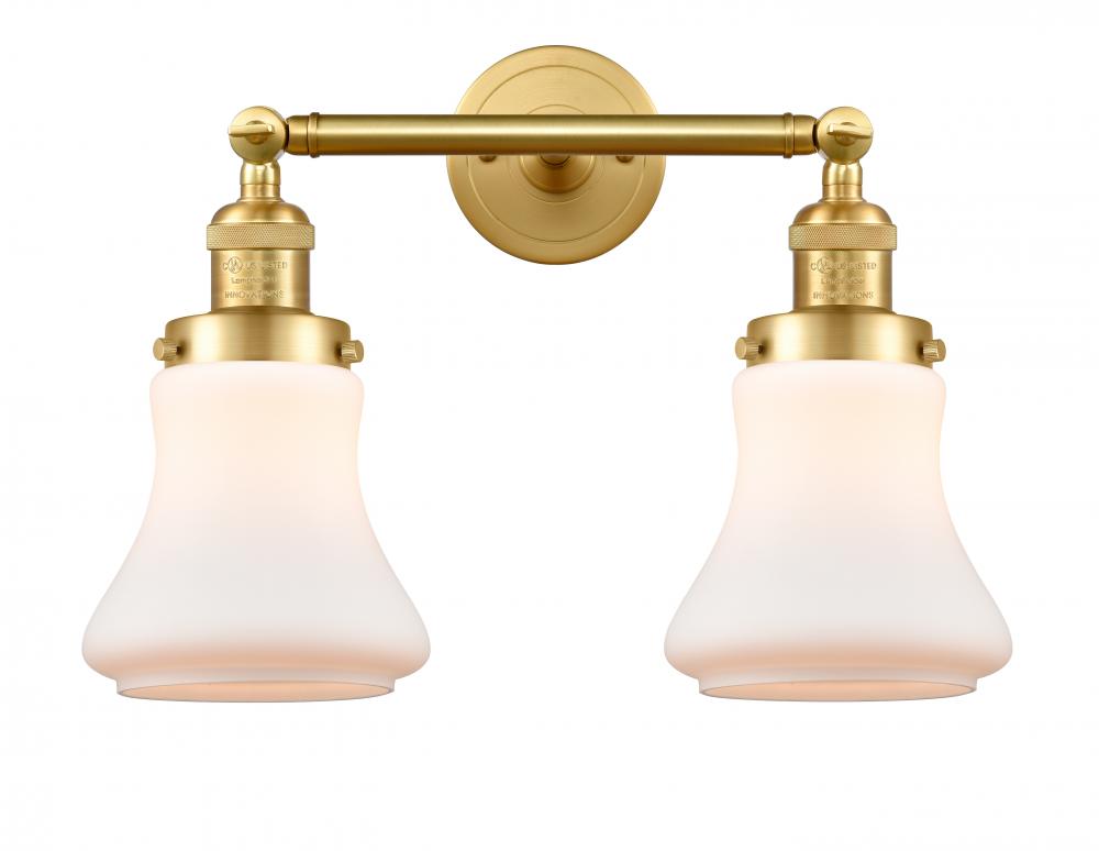 Bellmont - 2 Light - 17 inch - Satin Gold - Bath Vanity Light