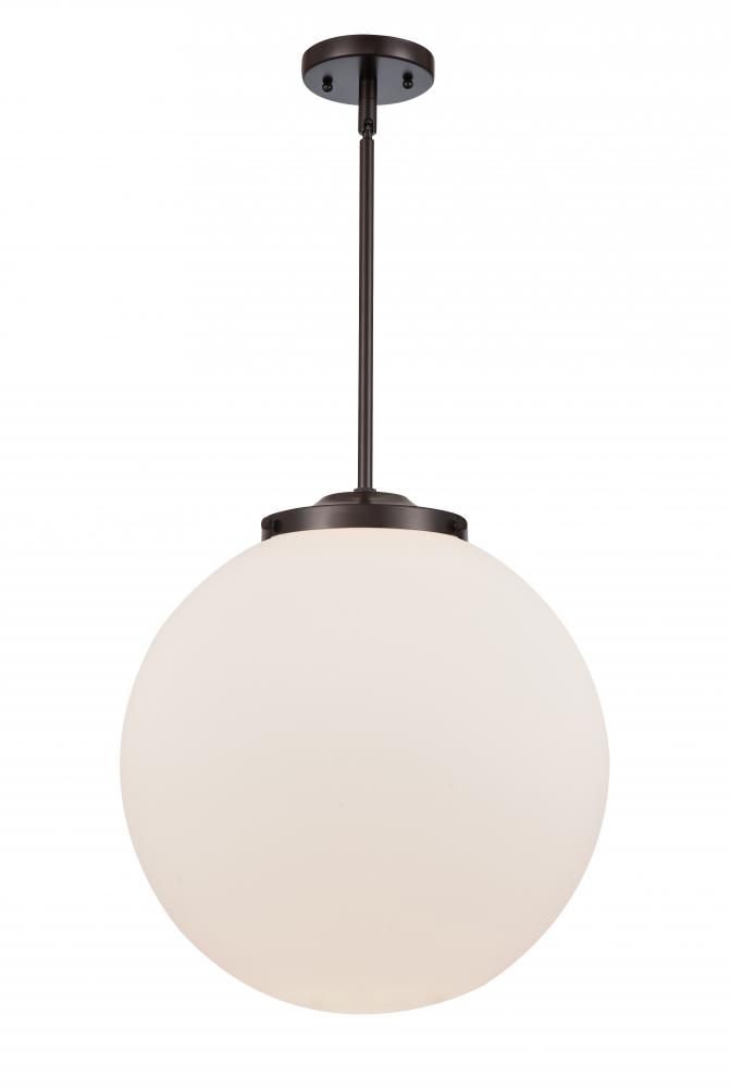 Beacon - 1 Light - 16 inch - Oil Rubbed Bronze - Stem Hung - Pendant