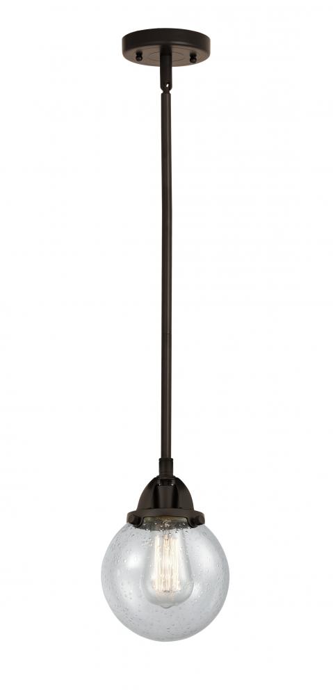 Beacon - 1 Light - 6 inch - Oil Rubbed Bronze - Cord hung - Mini Pendant