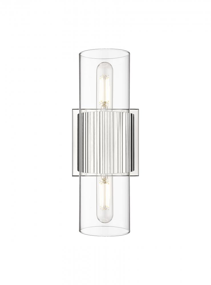 Bolivar - 2 Light - 5 inch - Polished Nickel - Bath Vanity Light