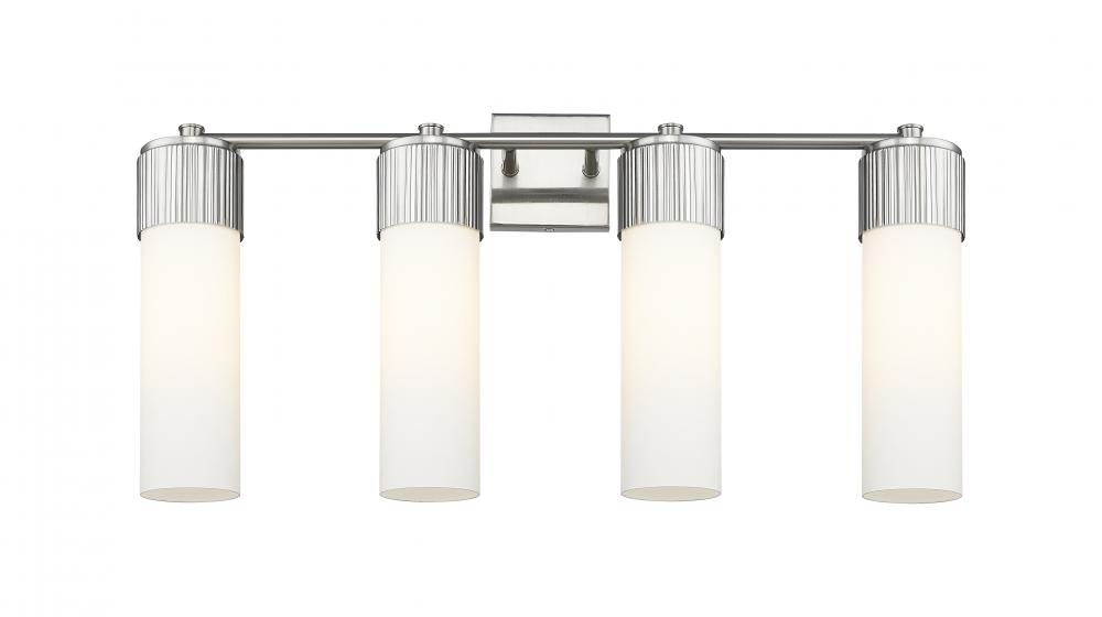 Bolivar - 4 Light - 31 inch - Satin Nickel - Bath Vanity Light