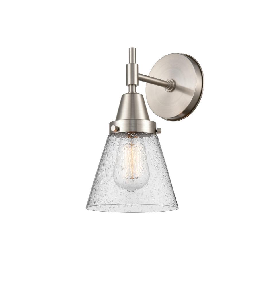 Cone - 1 Light - 6 inch - Satin Nickel - Sconce