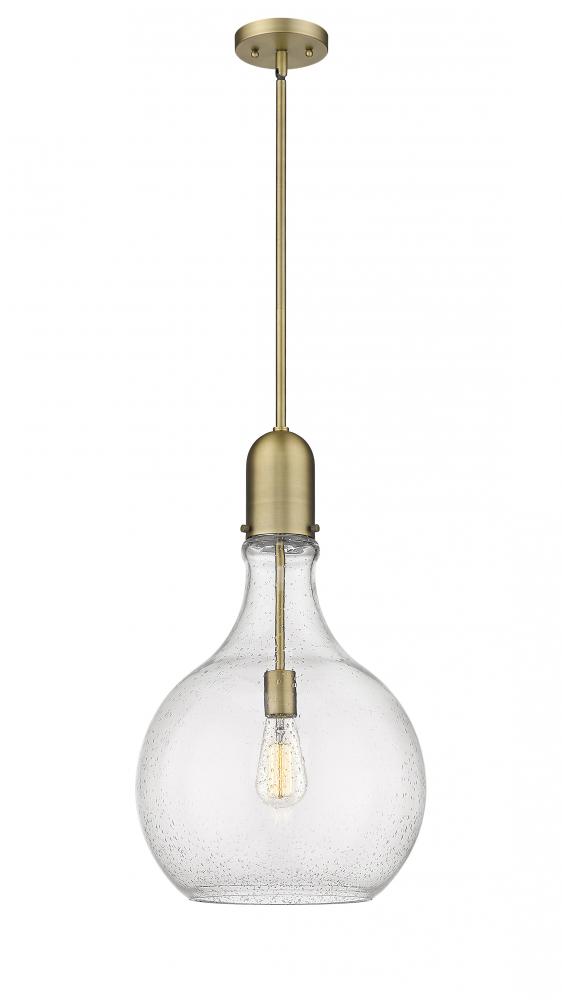 Amherst - 1 Light - 14 inch - Brushed Brass - Stem hung - Pendant