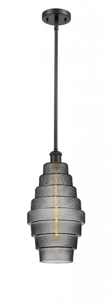 Cascade - 1 Light - 8 inch - Oil Rubbed Bronze - Mini Pendant