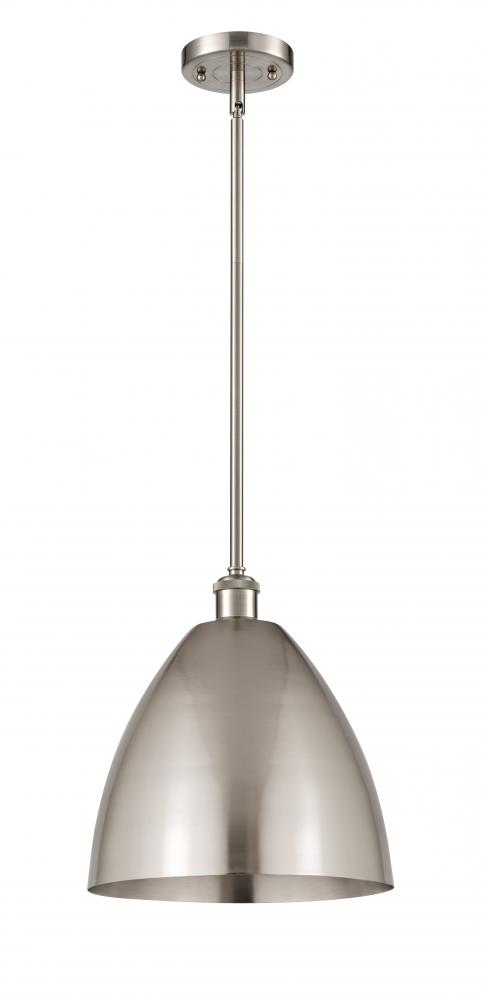 Bristol - 1 Light - 12 inch - Brushed Satin Nickel - Pendant