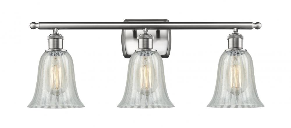 Hanover - 3 Light - 26 inch - Brushed Satin Nickel - Bath Vanity Light